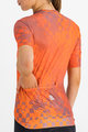 SPORTFUL Kolesarski dres s kratkimi rokavi - ROCKET - oranžna