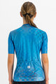 SPORTFUL Kolesarski dres s kratkimi rokavi - ROCKET - modra