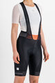 SPORTFUL Kolesarske kratke hlače z naramnicami - NEO - črna