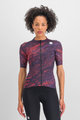 SPORTFUL Kolesarski dres s kratkimi rokavi - CLIFF SUPERGIARA - vijolična
