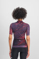 SPORTFUL Kolesarski dres s kratkimi rokavi - CLIFF SUPERGIARA - vijolična