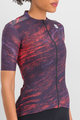 SPORTFUL Kolesarski dres s kratkimi rokavi - CLIFF SUPERGIARA - vijolična