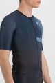 SPORTFUL Kolesarski dres s kratkimi rokavi - BOMBER - črna/modra