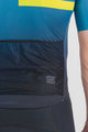 SPORTFUL Kolesarski dres s kratkimi rokavi - BOMBER - modra