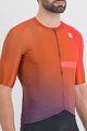 SPORTFUL Kolesarski dres s kratkimi rokavi - BOMBER - oranžna