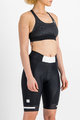 SPORTFUL Kolesarske kratke hlače brez naramnic - NEO - črna/bela