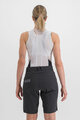 SPORTFUL Kolesarske kratke hlače brez naramnic - GIARA W - črna