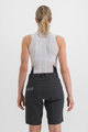 SPORTFUL Kolesarske kratke hlače brez naramnic - GIARA - črna
