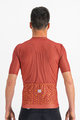 SPORTFUL Kolesarski dres s kratkimi rokavi - CHECKMATE - rdeča