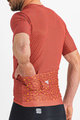 SPORTFUL Kolesarski dres s kratkimi rokavi - CHECKMATE - rdeča