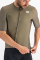 SPORTFUL Kolesarski dres s kratkimi rokavi - CHECKMATE - rjava