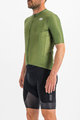 SPORTFUL Kolesarski dres s kratkimi rokavi - CHECKMATE - zelena
