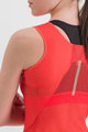 SPORTFUL Kolesarska  majica brez rokavov - PRO BASELAYER - rdeča