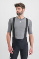 SPORTFUL Kolesarska  majica s kratkimi rokavi - FIANDRE THERMAL - siva