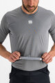SPORTFUL Kolesarska  majica s kratkimi rokavi - FIANDRE THERMAL - siva