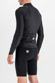 SPORTFUL Kolesarski dres z dolgimi rokavi zimski - BODYFIT PRO - črna/rjava