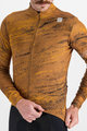 SPORTFUL Kolesarski dres z dolgimi rokavi zimski - CLIFF SUPERGIARA - rjava