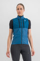 SPORTFUL Kolesarski brezrokavnik - GIARA LAYER - modra