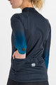 SPORTFUL Kolesarski dres z dolgimi rokavi zimski - BODYFIT PRO THERMAL - modra