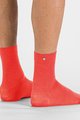SPORTFUL Kolesarske klasične nogavice - MATCHY WOOL - rdeča