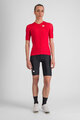 SPORTFUL Kolesarski dres s kratkimi rokavi - MATCHY - rdeča