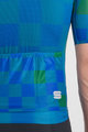 SPORTFUL Kolesarski dres s kratkimi rokavi - ROCKET - modra