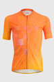 SPORTFUL Kolesarski dres s kratkimi rokavi - ROCKET KID - oranžna