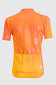 SPORTFUL Kolesarski dres s kratkimi rokavi - ROCKET KID - oranžna