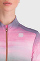 SPORTFUL Kolesarski dres z dolgimi rokavi zimski - FLOW SUPERGIARA THERMAL - rožnata/rjava