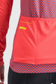 SPORTFUL Kolesarski dres z dolgimi rokavi zimski - CHECKMATE THERMAL - rdeča