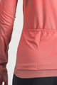 SPORTFUL Kolesarski dres z dolgimi rokavi zimski - ROCKET THERMAL - rožnata