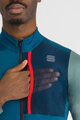 SPORTFUL Kolesarski dres z dolgimi rokavi zimski - SUPERGIARA THERMAL - modra/zelena