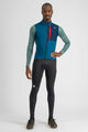 SPORTFUL Kolesarski dres z dolgimi rokavi zimski - SUPERGIARA THERMAL - modra/zelena