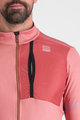 SPORTFUL Kolesarski dres z dolgimi rokavi zimski - SUPERGIARA THERMAL - rožnata