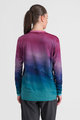 SPORTFUL Kolesarska  majica z dolgimi rokavi - FLOW GIARA - vijolična/modra