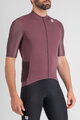 SPORTFUL Kolesarski dres s kratkimi rokavi - SUPERGIARA - bordo