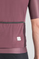 SPORTFUL Kolesarski dres s kratkimi rokavi - SUPERGIARA - bordo