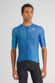 SPORTFUL Kolesarski dres s kratkimi rokavi - LIGHT - modra