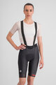 SPORTFUL Kolesarske kratke hlače z naramnicami - FIANDRE W - črna