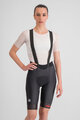 SPORTFUL Kolesarske kratke hlače z naramnicami - FIANDRE - črna