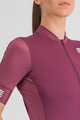 SPORTFUL Kolesarski dres s kratkimi rokavi - SRK W - bordo