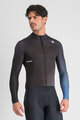 SPORTFUL Kolesarski dres z dolgimi rokavi zimski - BODYFIT PRO THERMAL - črna