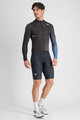 SPORTFUL Kolesarski dres z dolgimi rokavi zimski - BODYFIT PRO THERMAL - črna