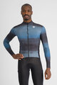 SPORTFUL Kolesarski dres z dolgimi rokavi zimski - FLOW SUPERGIARA THERMAL - modra