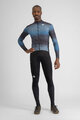 SPORTFUL Kolesarski dres z dolgimi rokavi zimski - FLOW SUPERGIARA THERMAL - modra