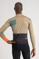 SPORTFUL Kolesarski dres z dolgimi rokavi zimski - BREAKOUT SUPERGIARA THERMAL - zelena/modra/oranžna