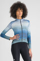 SPORTFUL Kolesarski dres z dolgimi rokavi zimski - FLOW SUPERGIARA THERMAL W - modra