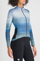 SPORTFUL Kolesarski dres z dolgimi rokavi zimski - FLOW SUPERGIARA THERMAL W - modra