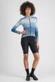 SPORTFUL Kolesarski dres z dolgimi rokavi zimski - FLOW SUPERGIARA THERMAL W - modra