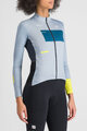 SPORTFUL Kolesarski dres z dolgimi rokavi zimski - BREAKOUT SUPERGIARA THERMAL W - siva/modra